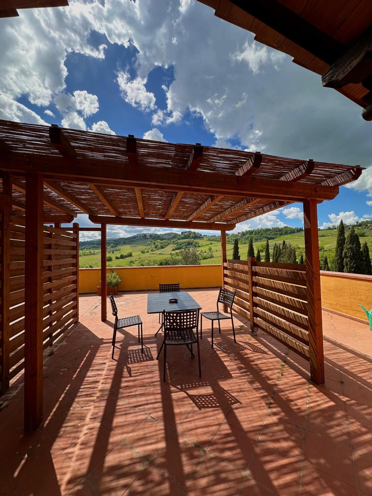 Agriturismo Casa Alle Vacche San Gimignano Bagian luar foto