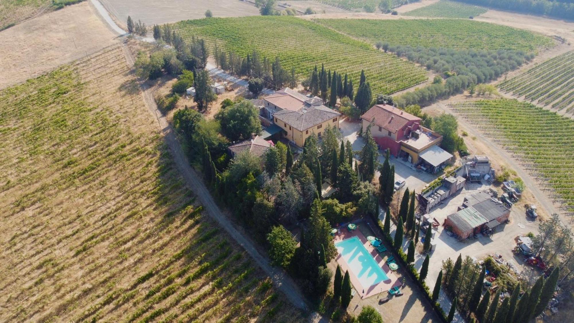 Agriturismo Casa Alle Vacche San Gimignano Bagian luar foto