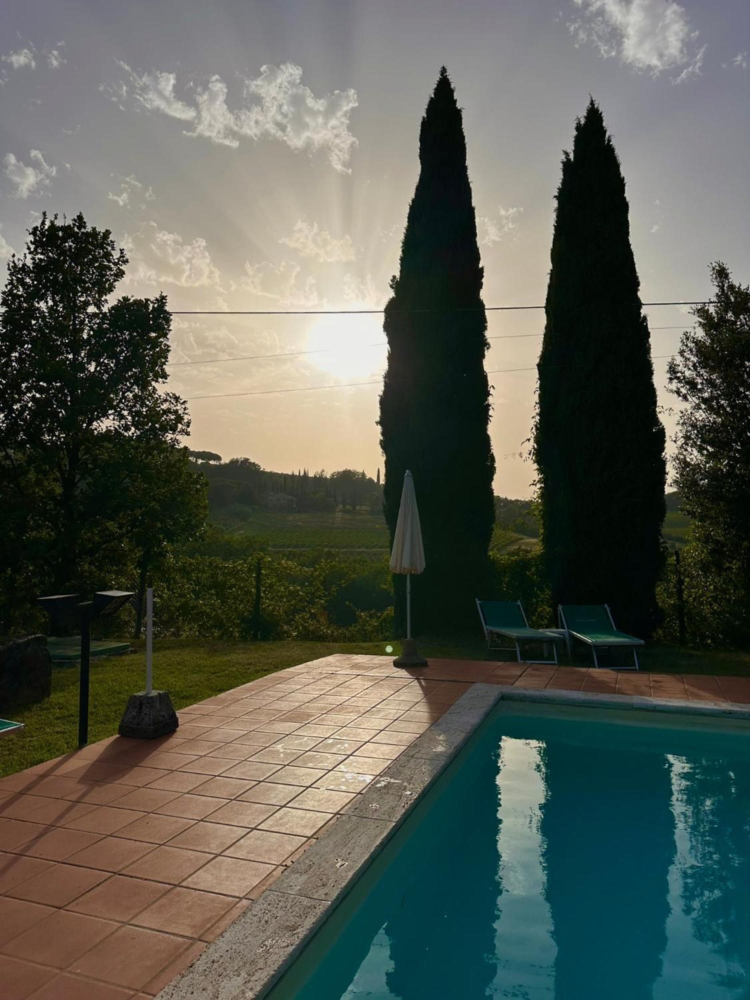 Agriturismo Casa Alle Vacche San Gimignano Bagian luar foto